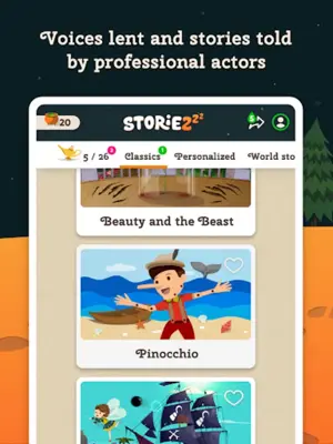 Storiezzz Personalized tales android App screenshot 4